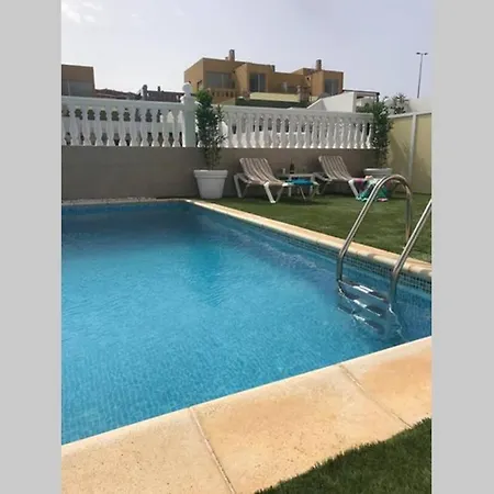 Vv 'Valdeconcha', Piscina Climatizada Privada Y Vistas Al Mar Villa Caleta De Fuste Exterior photo